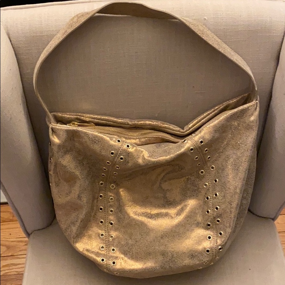 American Glamour Badgley Mischka hobo bag